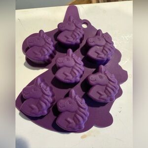 Purple Unicorn Silicone Mold Tray